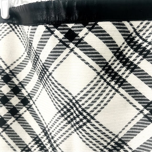 White House Black Market Women’s Size 8 Wool Blend Plaid Pencil Skirt Business - Picture 2 of 9